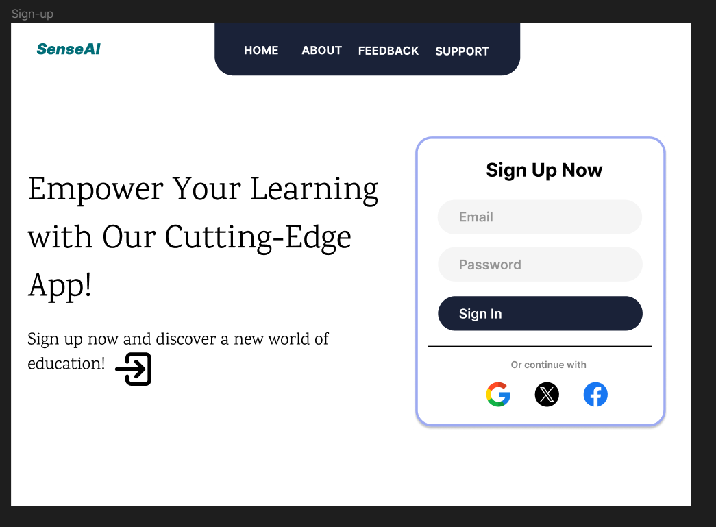 Sign Up page 001 branding challenge 001 dailyui figma graphic design logo signin signup ui
