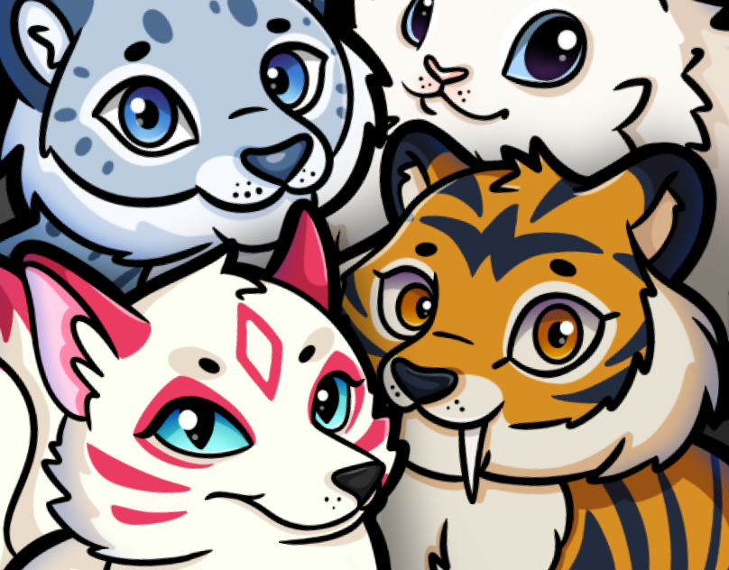 Stepogram Animal's 2d animals cartoon character characterdesign cute digital illustration illustration illustrator mascot pet procreate