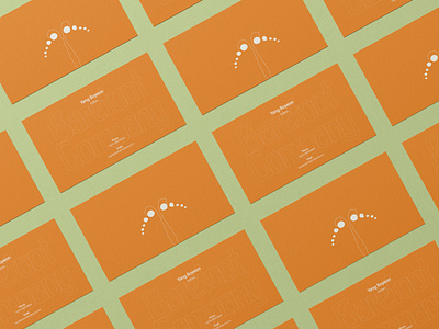 Barefoot Company's Business card graphic design illustration