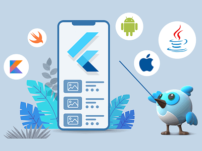 Flutter app development companies in the USA android branding design flutter graphic design illustration ios logo mobile app mobile app development ui ux