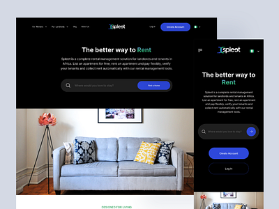 Landing page