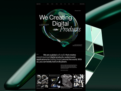 Website design for the creative web studio Designer's Room digitaldesign digitalwebsite ui uiux uiuxdesign uiuxdesigner webdesignagency webdesigner webdesin websitedesign