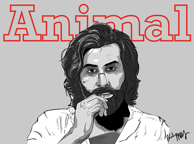 Animal (2023) animation bollywood branding design digital product graphic design illustration india logo procreate vector vector art