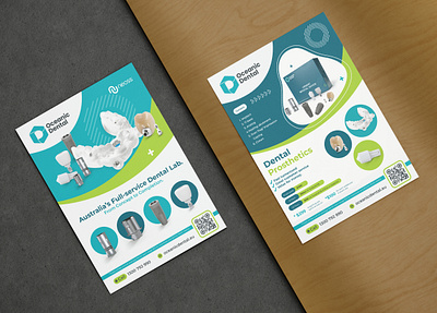 Double sided Flyer advertisement brochure flyer flyer design graphic design illustration