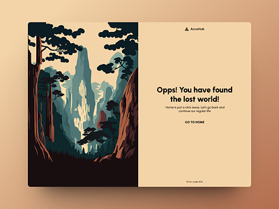 404 Page - Daily UI Challenge - Day 08 404 404 page above the fold app content found cool design design error page graphic design israt modern design no content found product design saas sleek design ui ux uxisrat webapp website