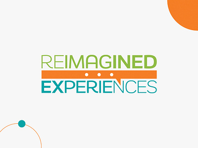 Reimagined Experiences Brand Update branding graphic design logo