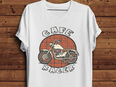 Cafe Racer T-shirt design apparel bike branding cafe racer cafe racer t shirt graphic design motorcycle t shirt t shirt design t shirts tshirt tshirt design