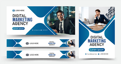 web banner design advertising banner brand company contact corporate dewsign graphic layout marketing media modern post professional social web web banner design