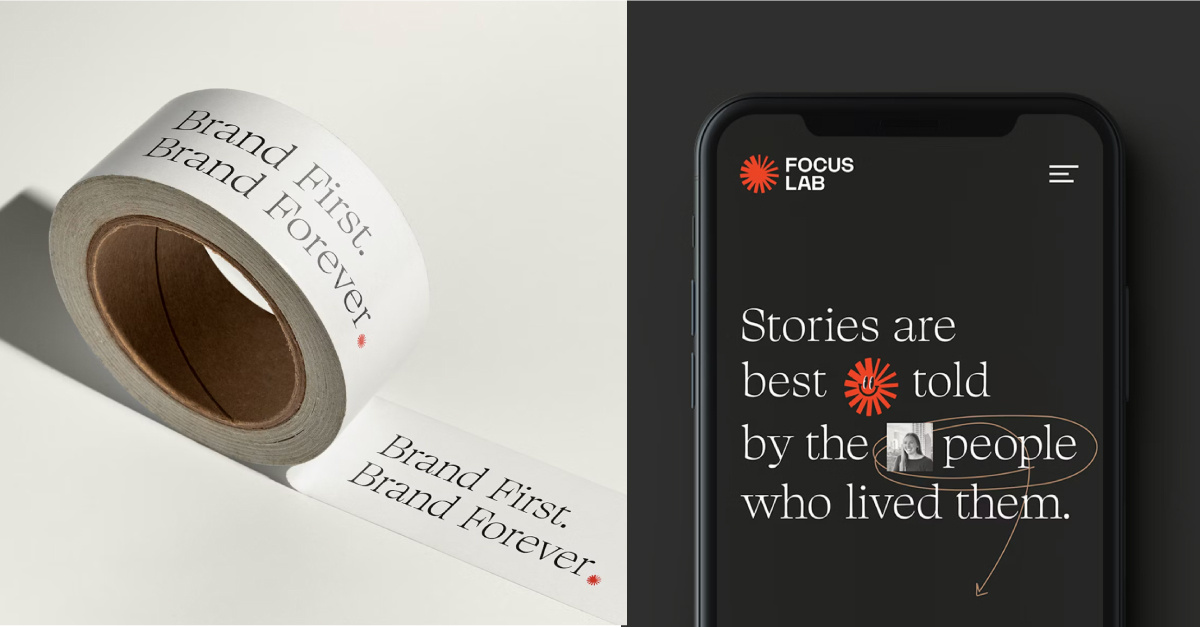 Focus Lab Rebrand + Case Study 🔥 agency b2b b2b brand agency brand agency brand identity brand strategy branding clean design focus lab graphic design identity logo logo design rebrand rebranding visual identity