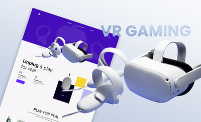 VR GAMING 3d animation graphic design logo motion graphics ui