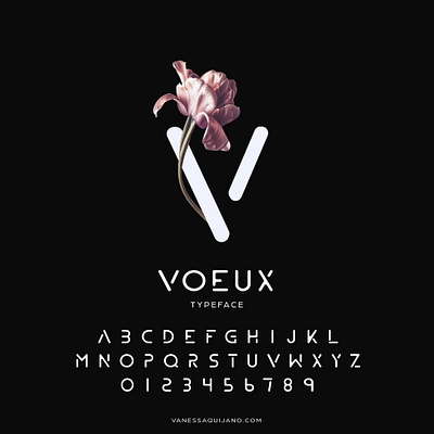 VOEUX TYPEFACE DESIGN brand brand identity branding design font freedownload graphic design identity inspiration logo type typefacedesign