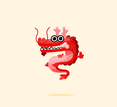 Dragon Shrimp children book illustration illustration