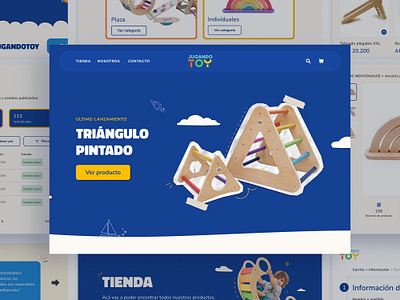 Jugando Toy animation branding ui ux web design