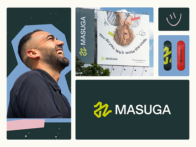 Masuga Case Study b2b b2b brand brand identity early stage focus lab rebrand startup startup brand visual identity