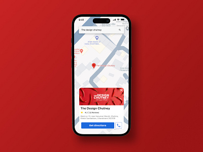 Map Navigation Mobile UI Design branding logo ui