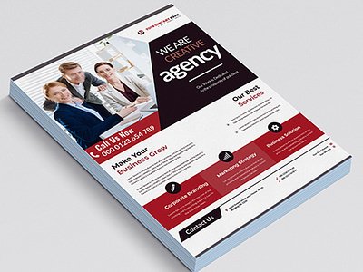 Flyer banner brochure business catalog company corporate business flyer flyer design template frame design graphic graphic design magazine modern poster print social template vector