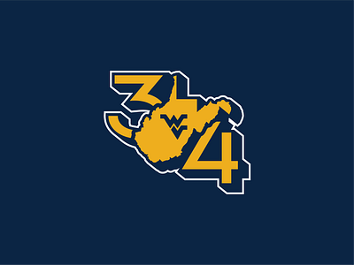 304 (WV) Logo graphic design logo