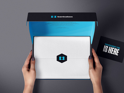 Packaging Design for Bankabox box box design brand branding graphic design identity lifestyle brand logo logo design packaging packaging design