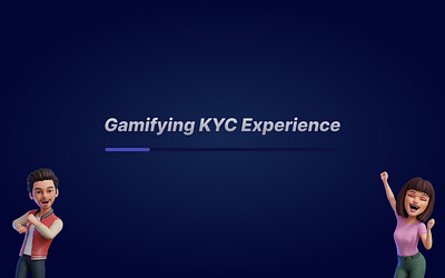 KYC Identity Verification 3d branding ui user experience ux