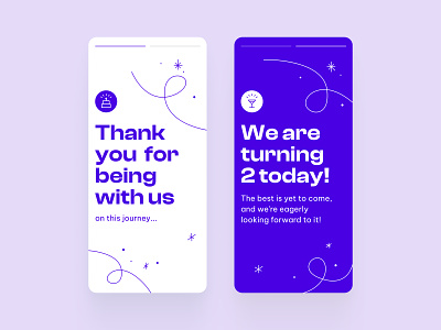 Daily UI 77. Thank you app daily ui daily ui challenge mobile app mobile dayout social media thank you ui ui challenge ui design ui designer ux ux design ux designer