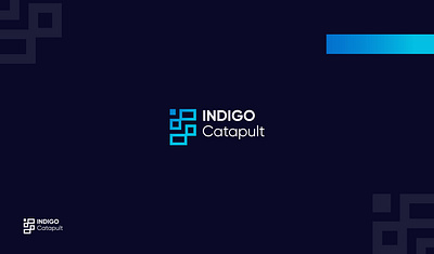 INDIGO Catapult Logo Design branding graphic design it logo logo modern