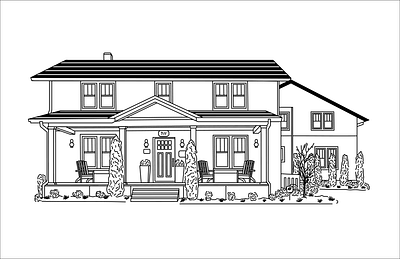 House Illustration illustration
