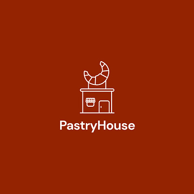 PastryHouse bakery brand identity branding branding design confectionery home house icon logo logo design pastry sweets vector