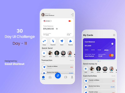 Finance app app app design design ui ux
