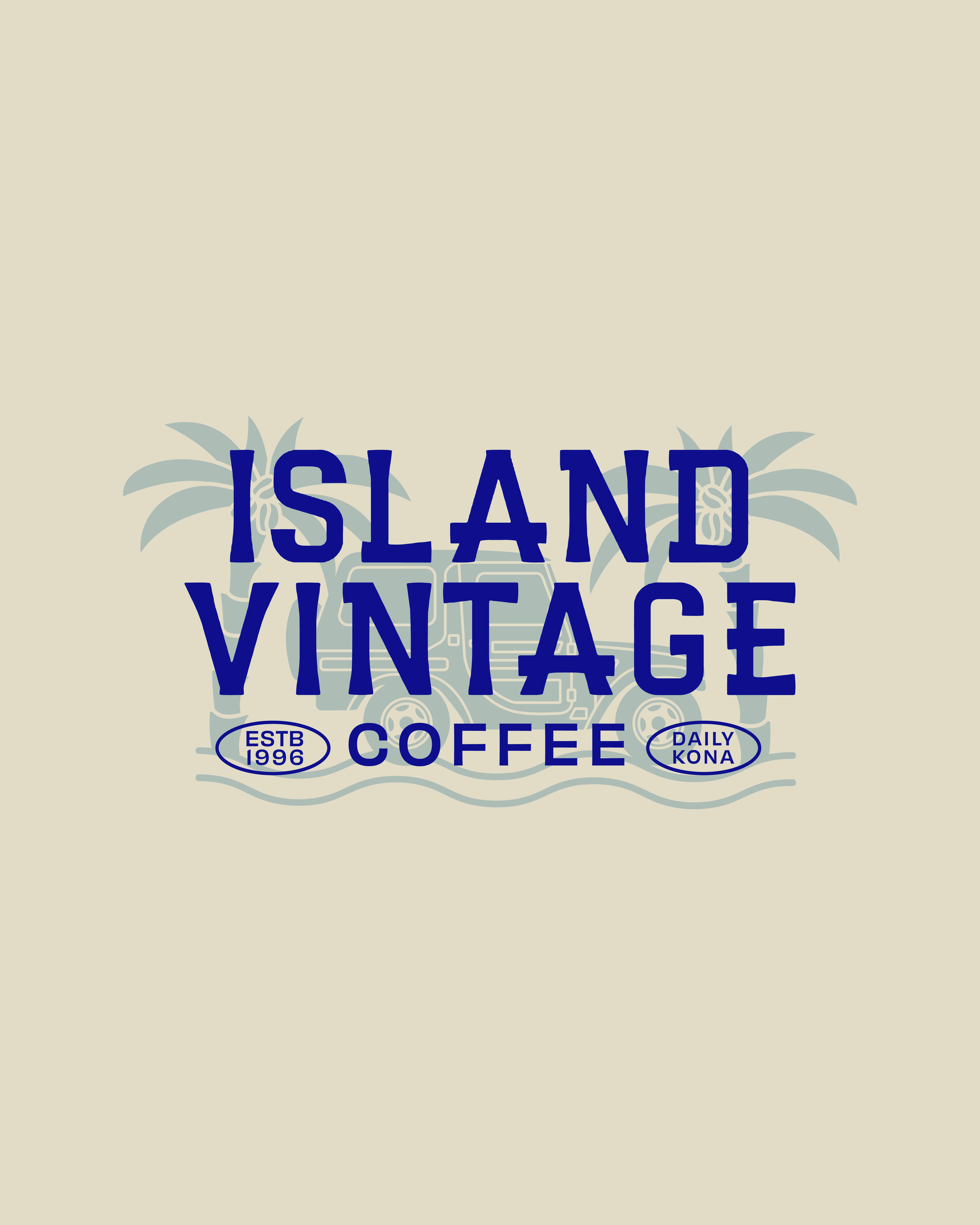 Island Vintage Coffee Brand by Megan Nixon on Dribbble