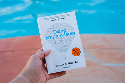 Cover book "Diario Emprendedor" book bookcover cover editorial graphic design paper