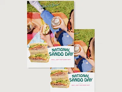 Board & Brew Design color design flyer flyer design food graphic design illustration illustrator layout logo marketing menu poster poster design print design restaurant restaurant design sandwiches social media typography