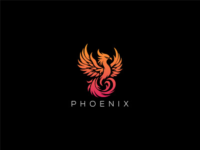 Phoenix Logo bird logo creature crest fantsy fire bird fire fly fly flying bird illustration insurance mythology phoenix phoenix head phoenix logo phoenix women phoenix women logo powerpoint rebirth security strong