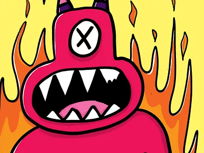 Hellion's Sandbox character design gaming horror illustration skateboard