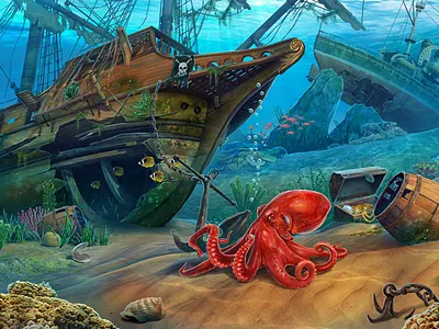 Game scene design game illustration sce scene