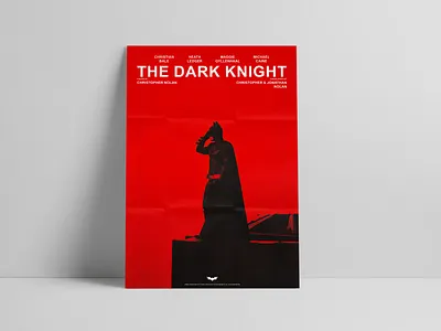 Movie Poster Design l The Dark Knight artwork batman branding christian bale christopher nolan design film film poster graphic design illustration joker movie movie poster photoshop poster poster design poster illustration print the dark knight typography