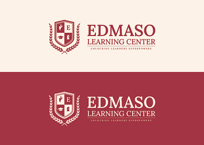 Edmaso Learning Center adobe illustrator adobe photoshop brand style guide branding designer graphic design learning center logo logo design logo maker