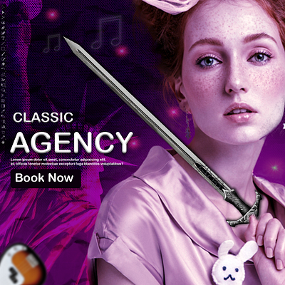 Agency Flyer branding graphic design