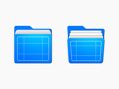 Folder App Icon design folder ui