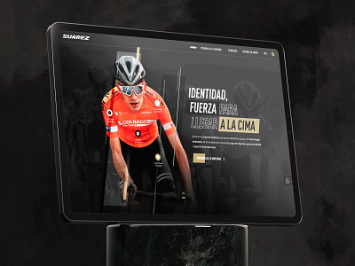 Suarez Website clothes cycling e commerce figma graphic design marketing site sports suarez ui web website