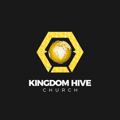 KINGDOM HIVE CHURCH LOGO REBRAND logo logo design