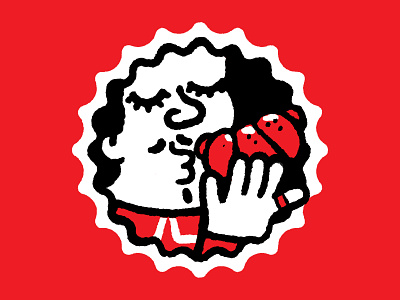 France sticker for Coca-Cola branding coca cola coke cola cute design doodle france fun graphic design illustration japanese kawaii logo mars men print design snickers sticker курасан