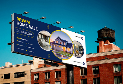 Real Estate Billboard Design banner banner design banners billboard billboard design graphic design travel billboard travel billboard design web banner web banner design