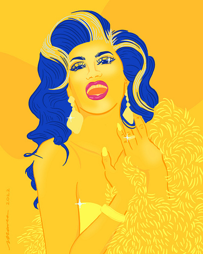 Miss Manila Luzon digitaldraw illustration procreate