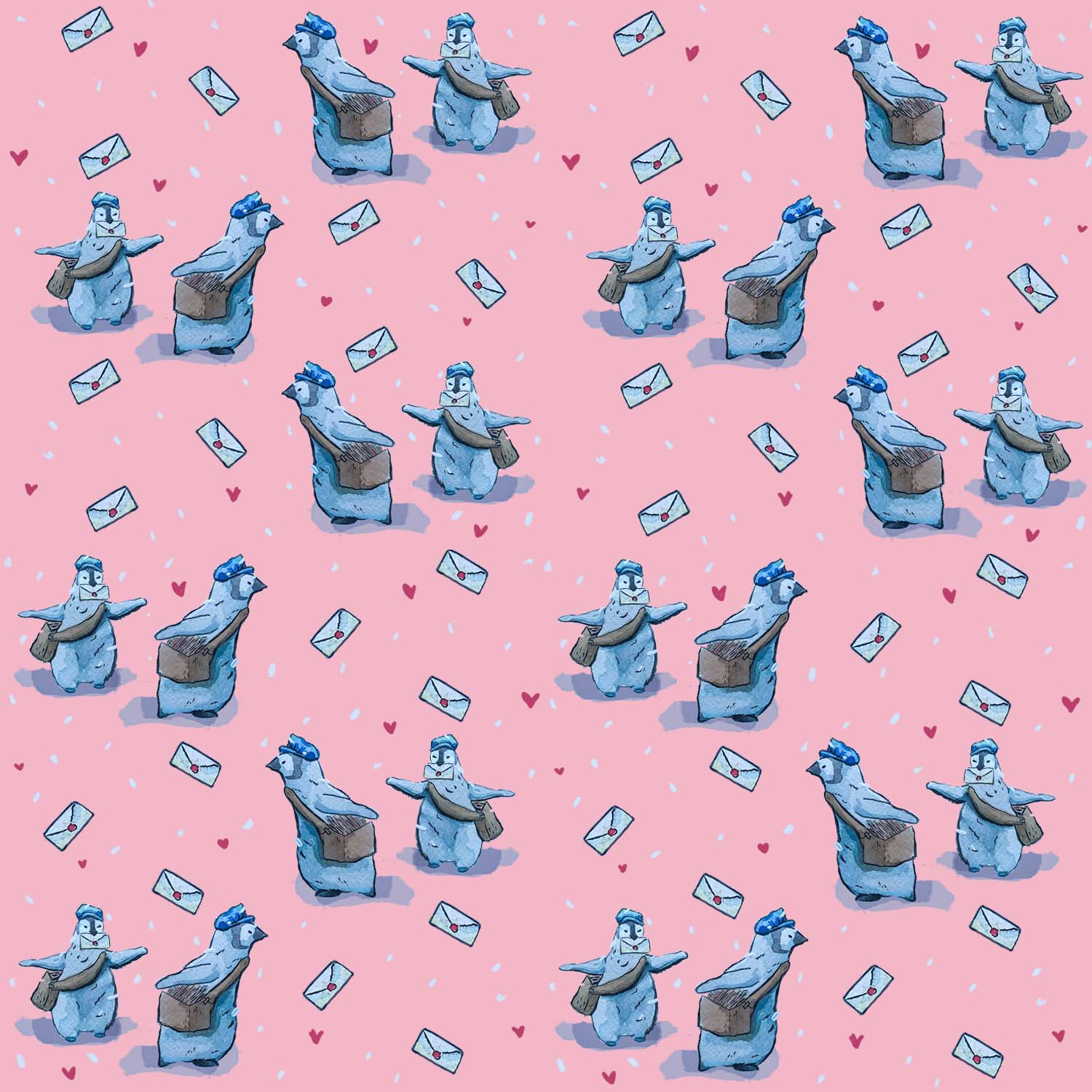 Example of Valentine's Day Repeat Patterns