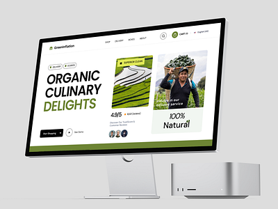 Greenflation - Agriculture Landing Page agriculture farm green landing organic page plant template theme ui webflow website wordpress