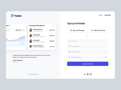 Sign Up Page account clean create account dashboard design form login register saas saas design sign in sign up ui uidesign uidesigner uiux uiuxdesign userinterface web website