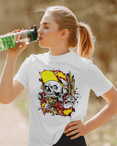 Zombie T-shirt Design 3d art graphic design t shirt t shirt design trending design