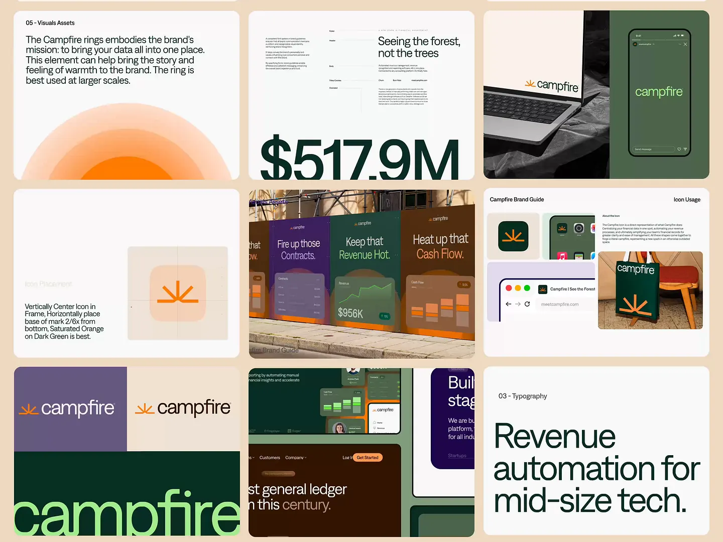 Innovative Accounting Website Design: Campfire's Launch