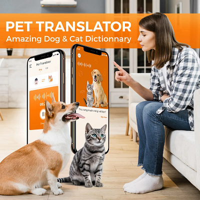 Cat & Dog Translator: Pet Talk (có 10N+ tải trên GG Play)