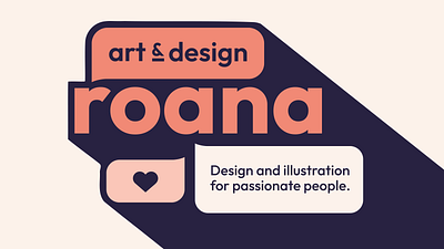 Roana Art and Design 2024 Rebrand advertising branding design graphic design logo